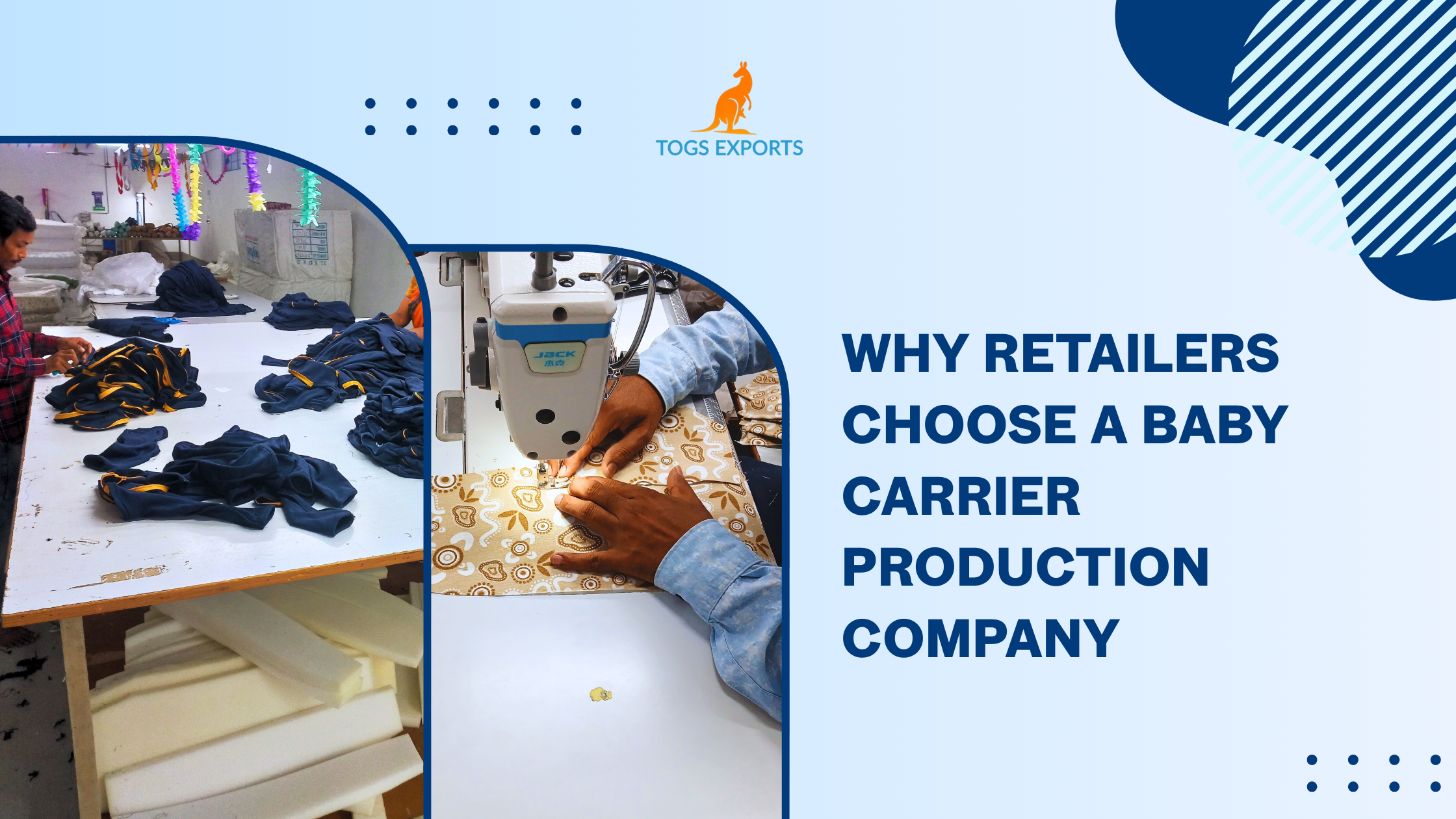 Why Retailers Choose a Baby Carrier Production Company