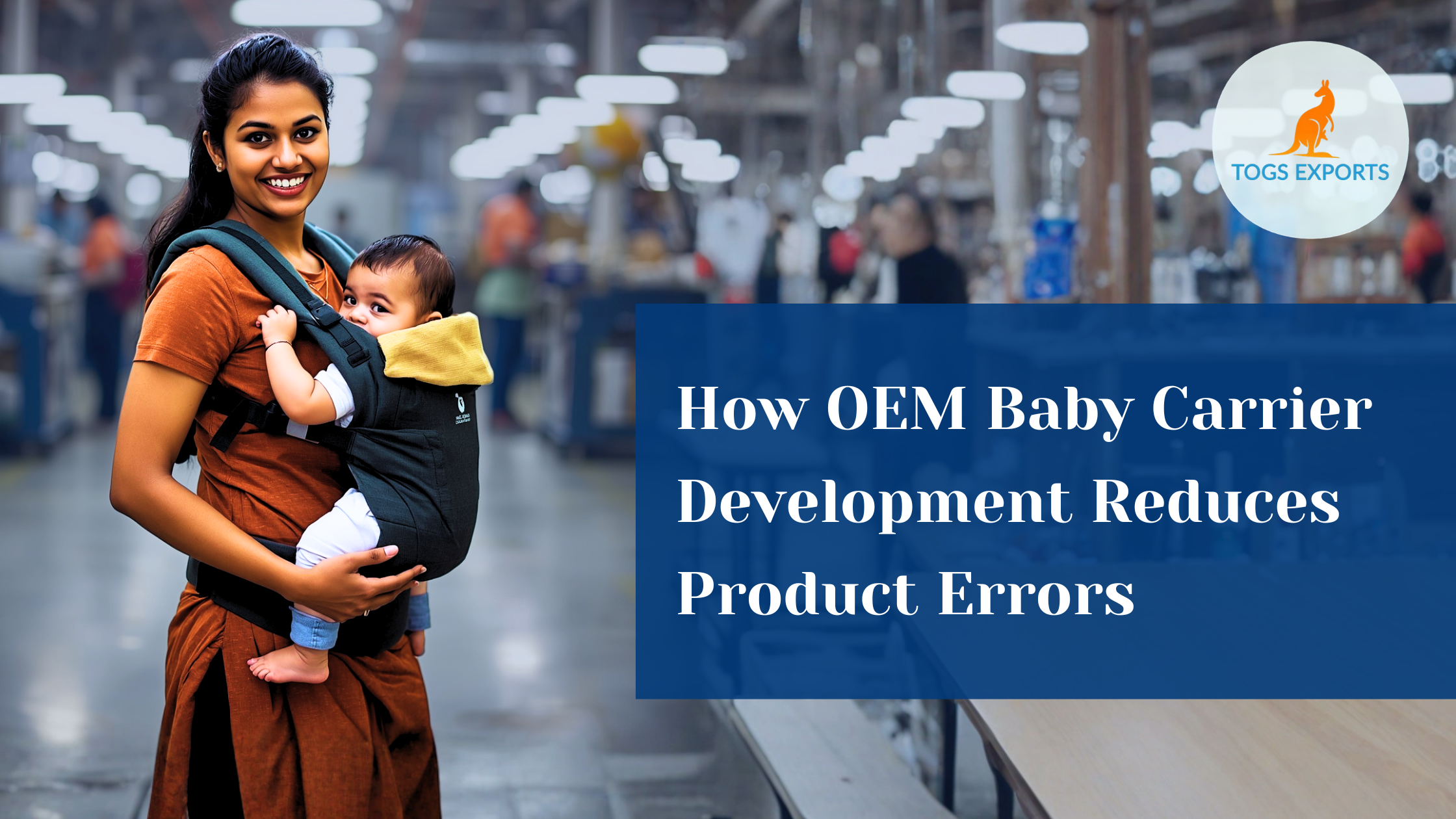 How OEM Baby Carrier Development Reduces Product Errors