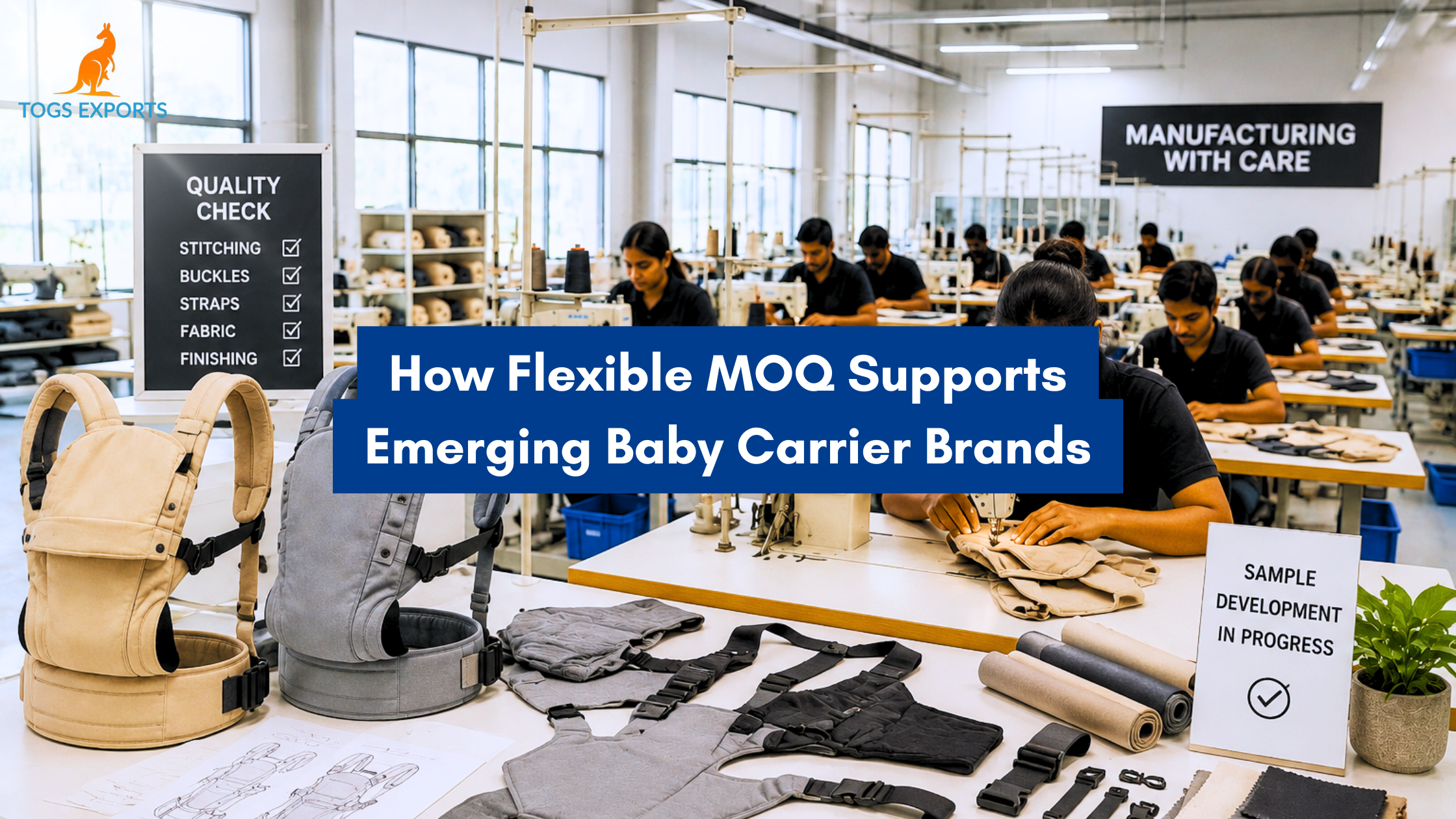 How Flexible MOQ Supports Emerging Baby Carrier Brands