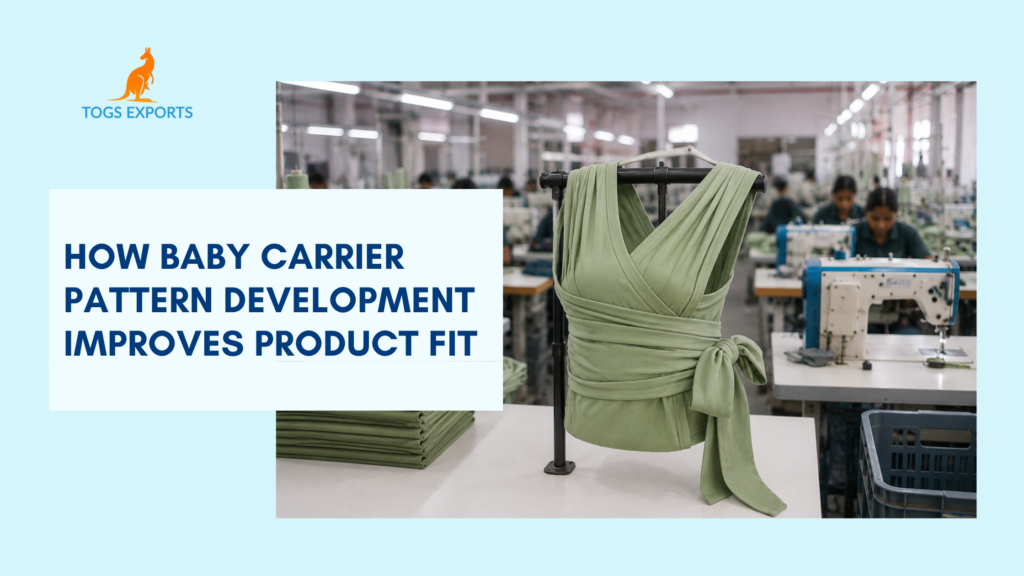 How Baby Carrier Pattern Development Improves Product Fit