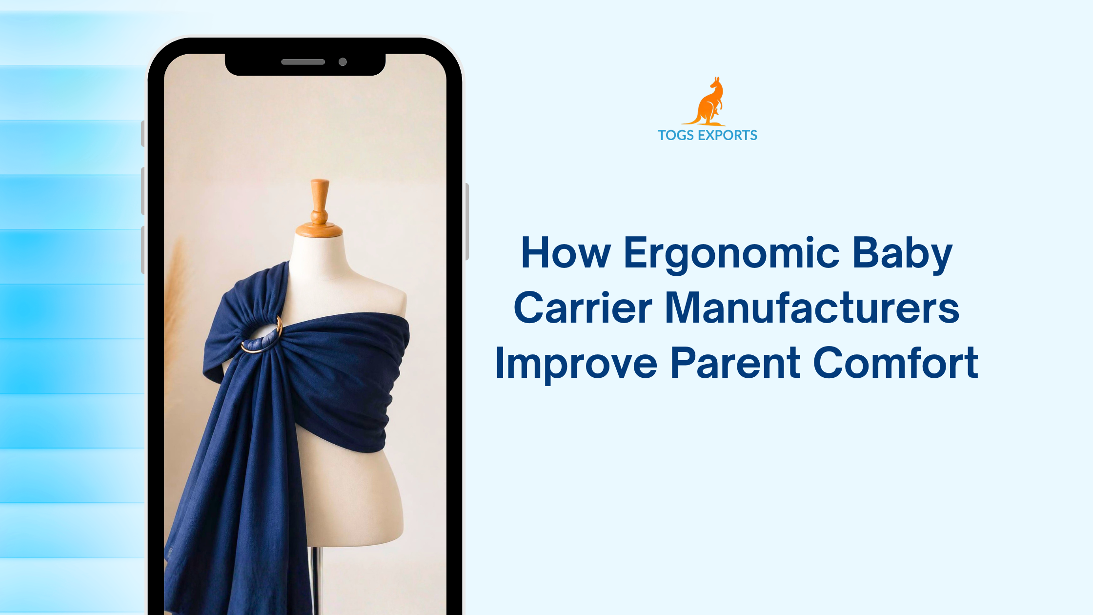 How Ergonomic Baby Carrier Manufacturers Improve Parent Comfort