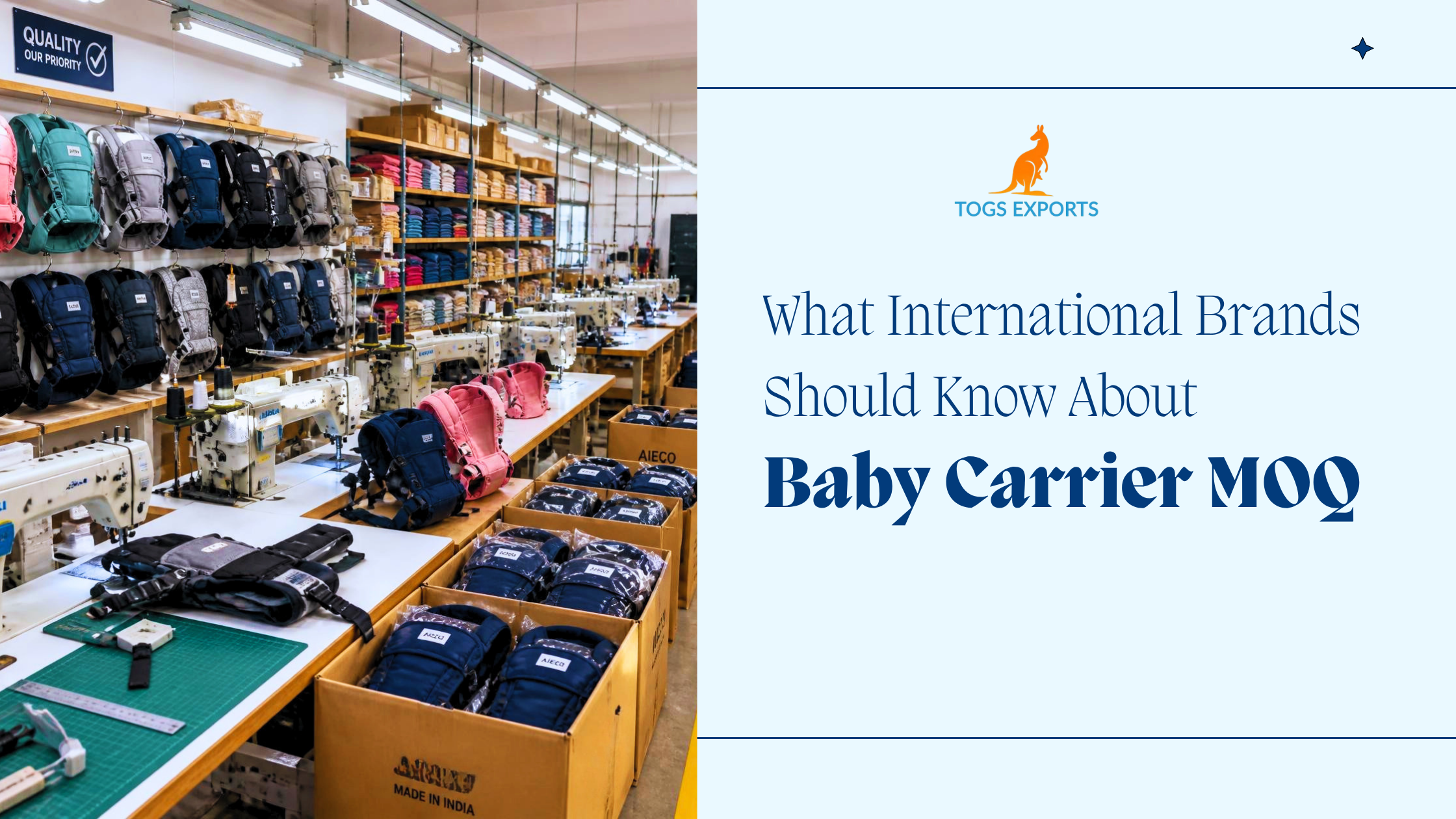What International Brands Should Know About Baby Carrier MOQ
